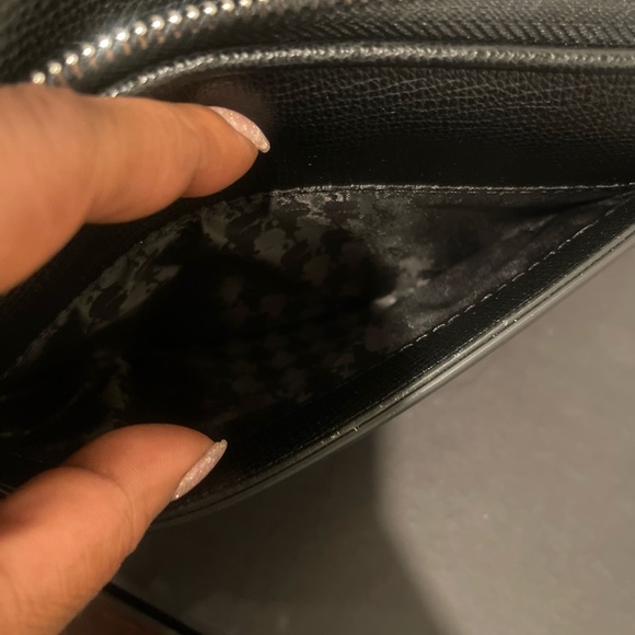 Karl Lagerfeld Black and Red Crossbody Bag with Heart Accents - Picture 10 of 11